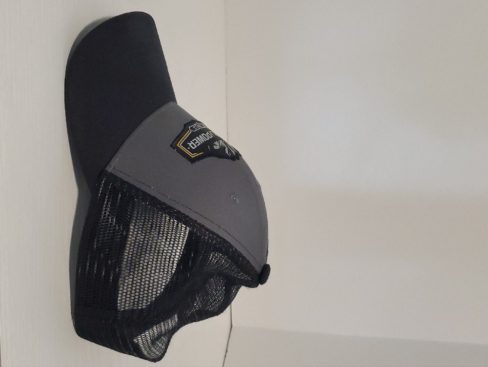 Diesel Power Trucker Hat in Gray and Black - Picture 4 of 5